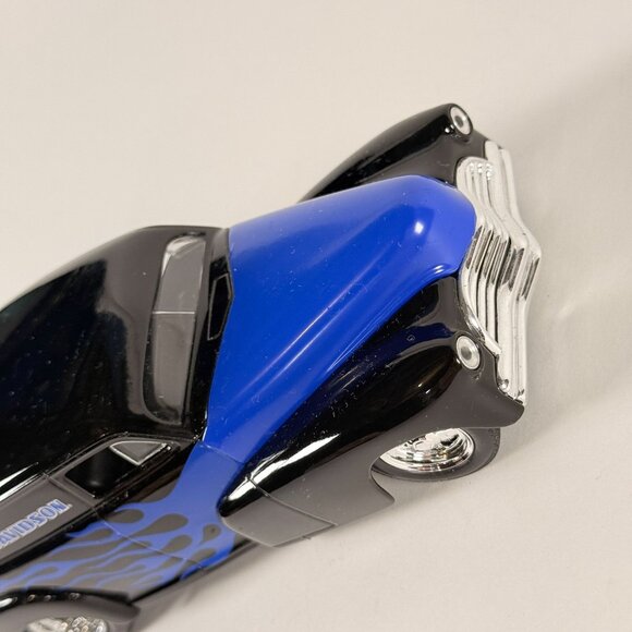 Harley-Davidson 1946 Chevy Street Rod Coin Bank 1:25 Liberty Classics Black Blue - Picture 9 of 14